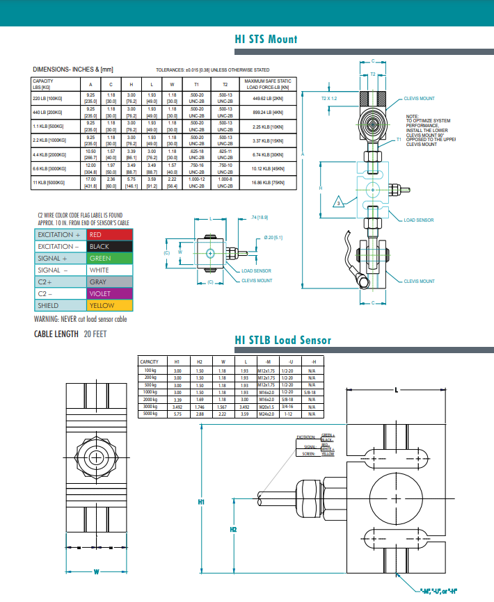 STLB/LPTLB-5000kg稱(chēng)重傳感器