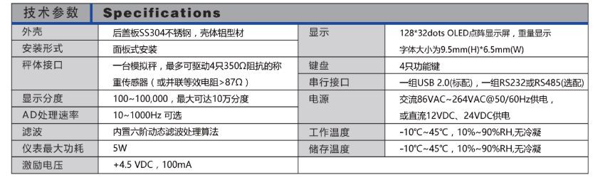 T831稱重儀表Transcell