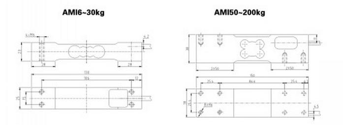 AMI-10kg稱(chēng)重傳感器產(chǎn)品技術(shù)參數(shù)